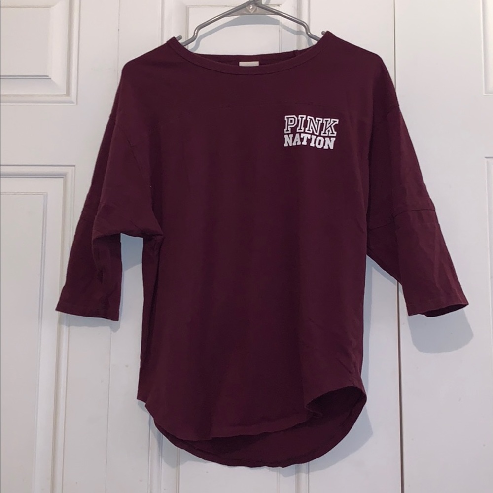 PINK Long Sleeve Tee